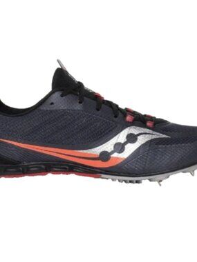 NEW Saucony Men's Vendetta 3 Gray/Black Racing Sneaker Shoes - Size US 13